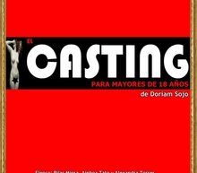 Cartel para fachada externa el casting