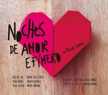 Cartel noches de amor efimero